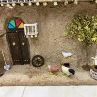 خانه کاه گلی|کلکسیون و سرگرمی|شیراز, کوشک میدان|دیوار