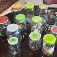 *شیشه ترشی ومربا*|ظروف نگهدارنده، پلاستیکی، یکبارمصرف|کرج, برغان|دیوار