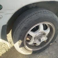 چهار حلقه رینگ و لاستیک|قطعات یدکی و لوازم جانبی|نجف‌آباد, صالح آباد|دیوار