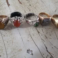 تعدادی انگشتر اس عتیقه بفروش میرسد|جواهرات|نیشابور, مازول|دیوار