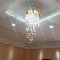 لوستر|لوستر و چراغ آویز|فومن, |دیوار