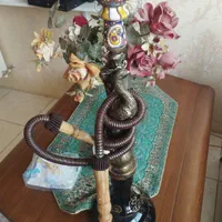 قلیان میویی برنزی قدیمی|کلکسیون اشیاء عتیقه|تبریز, |دیوار