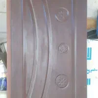 درب دو لت چوبی