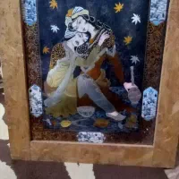 تابلو چوبی طرح لیلی و مجنون|تابلو، نقاشی، عکس|شهرکرد, |دیوار