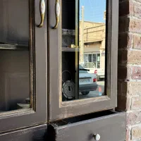 ویترین کنسول چوبی وینتیج|بوفه، ویترین، کنسول|بوشهر, |دیوار