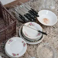 ظروف ملامین چینی چاقو|ظروف سرو و پذیرایی|لنگرود, |دیوار