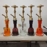 ۱۰عدد قلیان برنجی فنجانچی|کلکسیون و سرگرمی|خوی, |دیوار