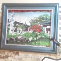 تابلو‌ابریشمی‌کاردست|تابلو فرش|تهران, اوقاف|دیوار