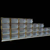 استندآجیل.خشکبار.حبوبات.قفسه فوشگاه کشویی