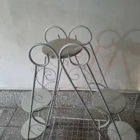 استند فلزی گل