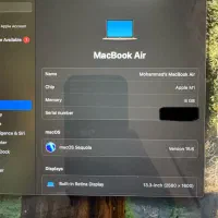 Macbook Air 2020 M1|رایانه همراه|اسلام‌شهر, شهرک واوان|دیوار