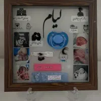 تابلو رزینی نوزادی|تابلو، نقاشی، عکس|لردگان, |دیوار