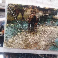 سفارش بافت فرش و تابلوفرش پذیرفته میشود|تابلو فرش|اهواز, نادری|دیوار