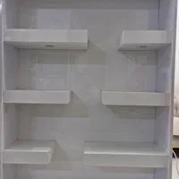 ویترین، طبقه و دکور ، کتابخانه با نورپردازی LED|کتابخانه، شلف، قفسه‌های دیواری|بوشهر, |دیوار
