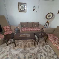 مبل ۷ نفره ، با سه عدد عسلی