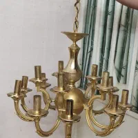 لوستر ۱۵ لامپه سنگین