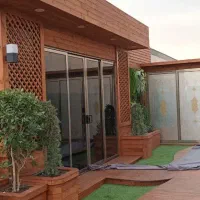 درب های دوجداره روف گاردن و باغ های شیک