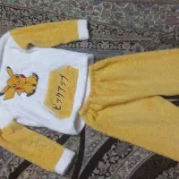 لباس زمستانی شلوار خز دار هودی