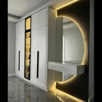 نصب دیوار پوش  ماربل شبت پلی کربنات ترمو