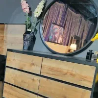 ست آینه کنسول /چوبی