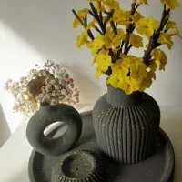 سنگ مصنوعی|گل مصنوعی|قروه, |دیوار