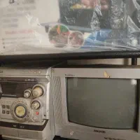 تلویزیون و ظبط سیدی قدیمی