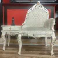 میز تلفن منبت کله اسبی