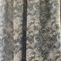 کناره پرده ژاکارد ترک نگین کوب