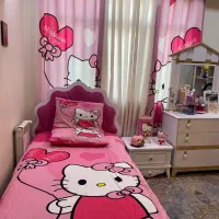 سرویس خواب دخترونه همراه پرده