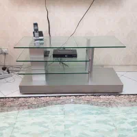 میزتلویزیون شیشه ایی