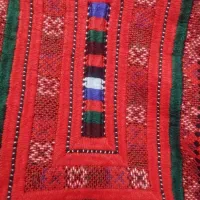 زی آستین رنگ قرمز