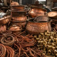 خرید ظروف مسی دیگه قابلمه قلفت تشت بالاترین قیمت