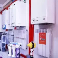 پکیج استخر پمپ تصفیه آب داکت اسپیلت رادیاتور