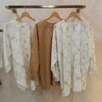 شومیز میهمانی لینن خامه دوزی