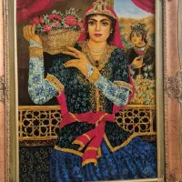 تابلو فرش دستباف باف