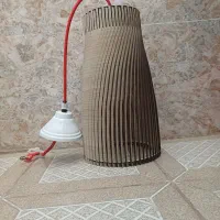 لوستر آباژوری چوبی