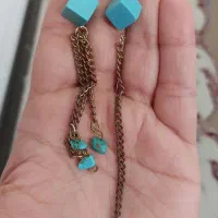 دسابند سنگی و گوشواره سنگی