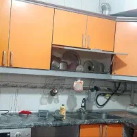 کابینت تمام ام دی اف زمینی و هوایی همراه با هود