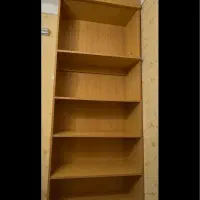 کتابخانه دیواری چوبی