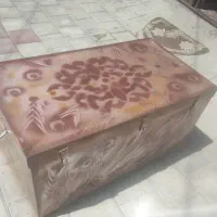 صندوق فلزی  کمیاب قدیمی بسیار امن و محکم