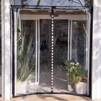 درب توری نایلونی مغناطیسی