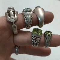 تعدادی انگشتر جواهری با قیمت مناسب