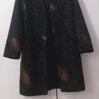 مانتو مشکی مجلسی سایز۴۲