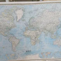 نقشه  جهان  بزرگ د ر ابعاد 120×۱۷۰