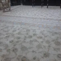جفت فرش ۹متری کرم گل برجسته|فرش|مشهد, بهارستان|دیوار