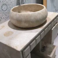 روشویی طرح سنگ