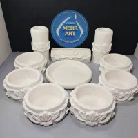 ست ظروف هفت سین سنگ مصنوعی