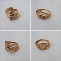 انگشتر طلا روسی مشابه طلا|بدلیجات|زنجان, |دیوار