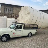 مخزن قیفی با پایه تانکر نیسانی سمپاش و صنعتی منبع|ماشین‌آلات صنعتی|تهران, خاوران|دیوار