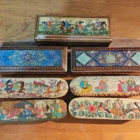 قلمدان و جای جواهر خاتم کاری